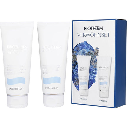 Lait Set: Moisturizing Body Lotion 100ml/3.4oz + Biomains Age Delaying Hand & Nail Treatmen 100ml/3.4oz --2pcs