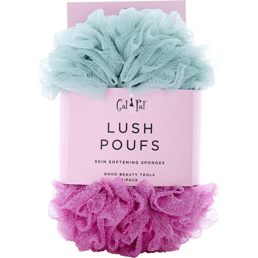 Spa Accessories Skin Softening Sponges 2 Pack (Marine Mist/Rose)