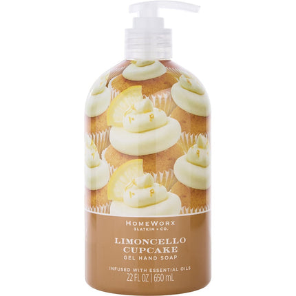 Homeworx Limoncello Cupcake By Slatkin + Co. Gel Hand Soap 22 Oz