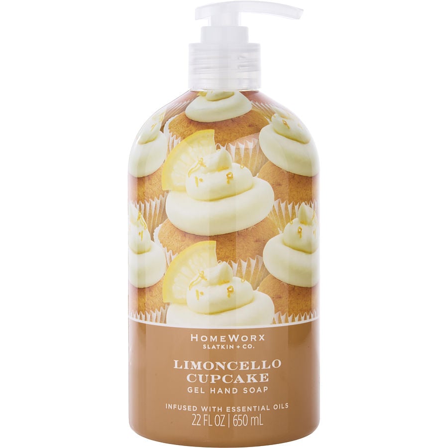 Homeworx Limoncello Cupcake By Slatkin + Co. Gel Hand Soap 22 Oz Slatkin + Co.