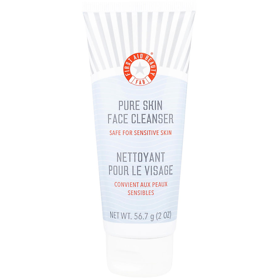 First Aid Beauty Pure Skin Face Cleanser (For Sensitive Skin) 56.7g/2oz