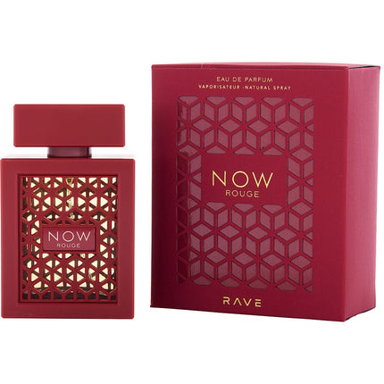 Rave Now Rouge By Rave Eau De Parfum Spray 3.4 Oz