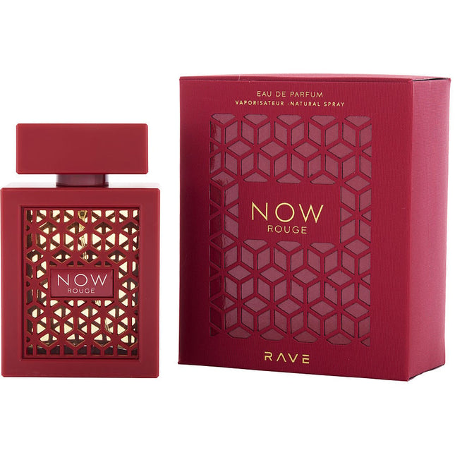 Rave Now Rouge By Rave Eau De Parfum Spray 3.4 Oz