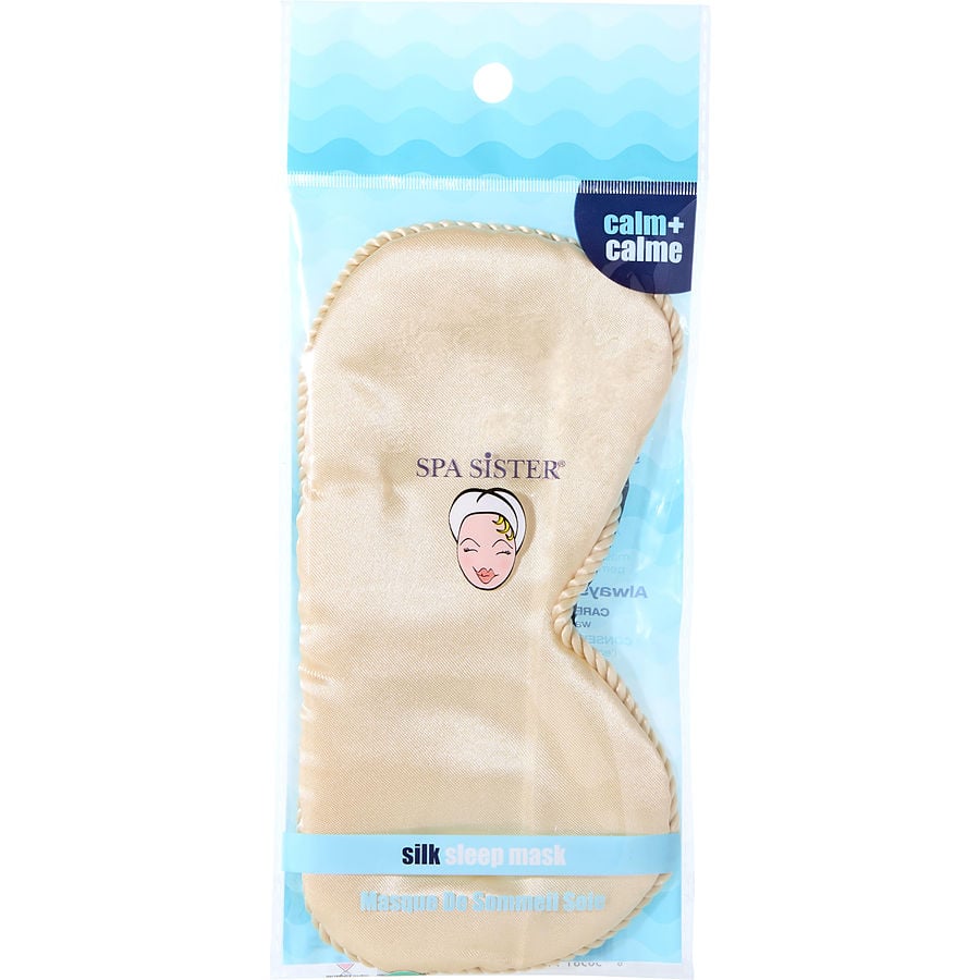 Spa Accessories Spa Sister Silk Sleep Mask - Beige