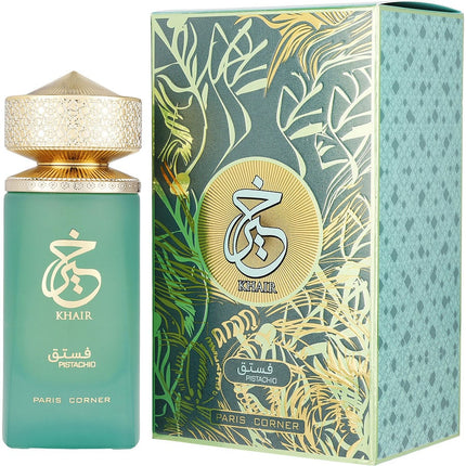 Paris Corner Khair Pistachio By Paris Corner Eau De Parfum Spray 3.4 Oz