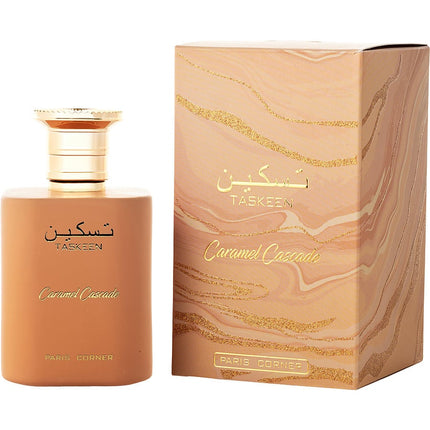 Paris Corner Taskeen Caramel Cascade By Paris Corner Eau De Parfum Spray 3.4 Oz