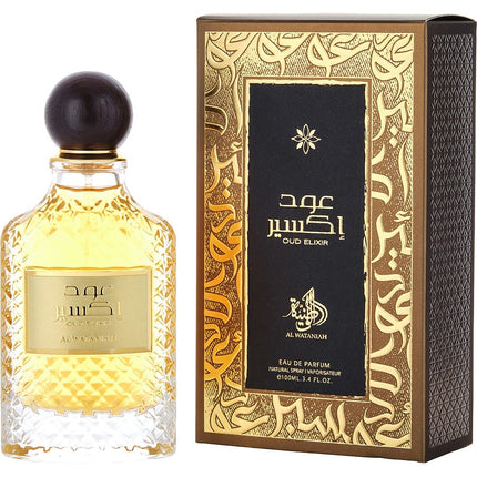 Al Wataniah Oud Elixir By Al Wataniah Eau De Parfum Spray 3.4 Oz