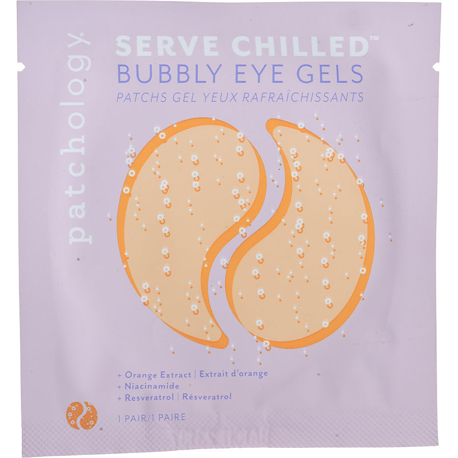 Serve Chilled Bubbly Eye Gels --1pair Patchology