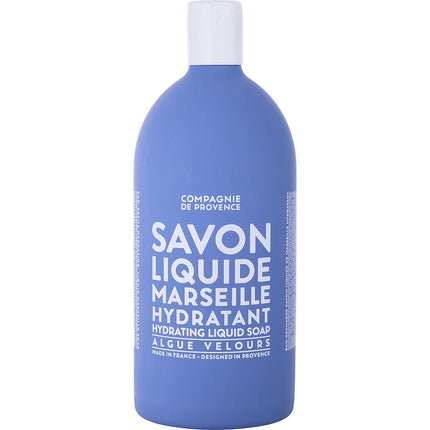 Liquid Marseille Soap Algue Velours Refill  --1000ml/33.8oz
