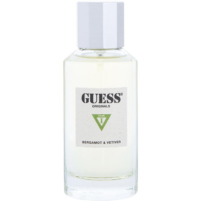 Guess Originals Type 1 Bergamot & Vetiver By Guess Eau De Parfum Spray 3.4 Oz