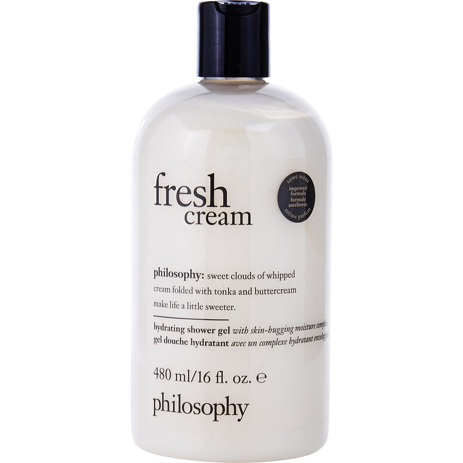 Fresh Cream Hydrating Shower Gel --480ml/16oz Philosophy