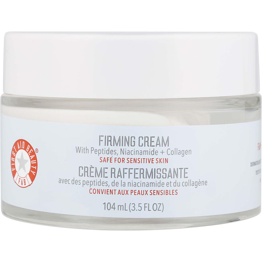 First Aid Beauty Ultra Repair Firming Collagen Cream With Peptides, Niacinamide + 100ml/3.4oz