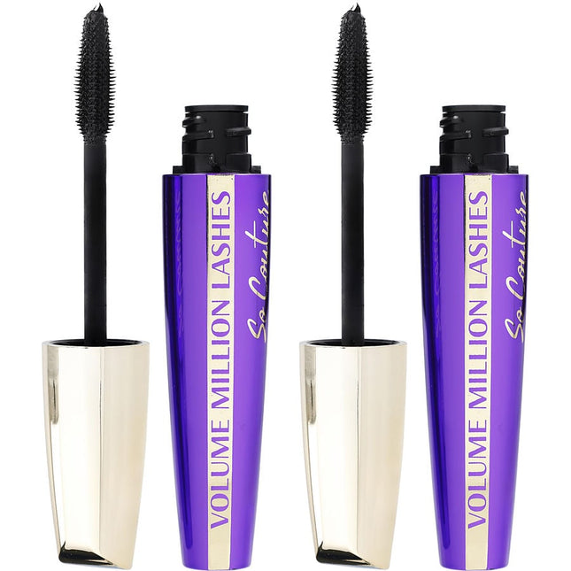 L'oreal Volume Million Lashes So Couture Mascara Duo - Black --2x9.5ml/0.32oz By L'oreal