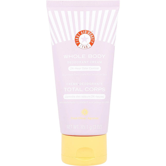 Whole Body Deodorant Cream 24h Odor Control --85.1g/3oz First Aid Beauty
