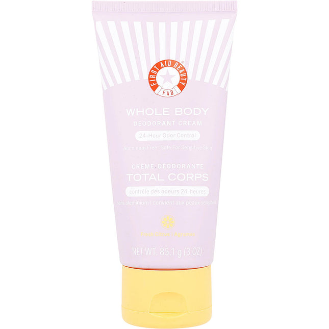 First Aid Beauty Whole Body Deodorant Cream 24h Odor Control 85.1g/3oz