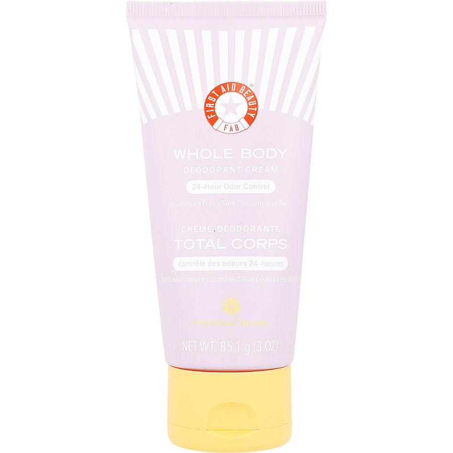 First Aid Beauty Whole Body Deodorant Cream 24h Odor Control 85.1g/3oz