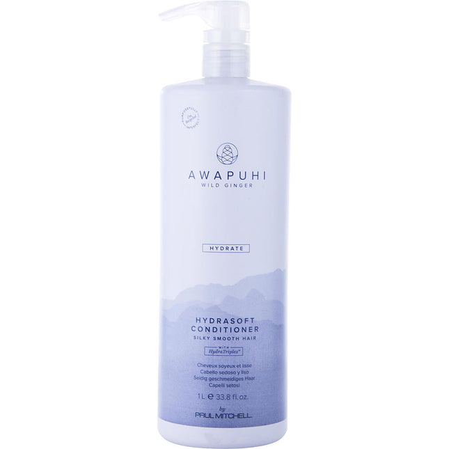 Paul Mitchell Awapuhi Wild Ginger Hydrasoft Conditioner 33.8 Oz Paul Mitchell