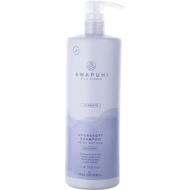 Paul Mitchell Awapuhi Wild Ginger Hydrasoft Shampoo 33.8 Oz Paul Mitchell