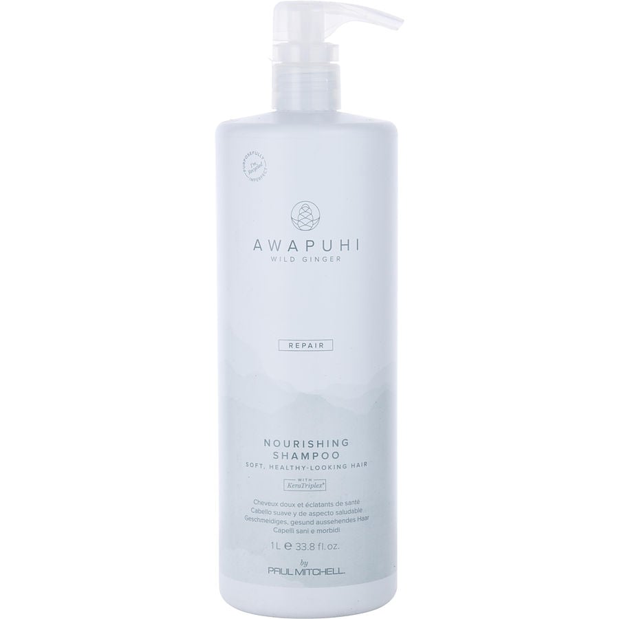 Paul Mitchell Awapuhi Wild Ginger Nourishing Shampoo 33.8 Oz Paul Mitchell