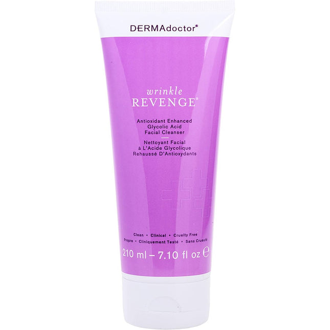 Wrinkle Revenge Antioxidant Enhanced Glycolic Acid Facial Cleanser  --210ml/7.1oz