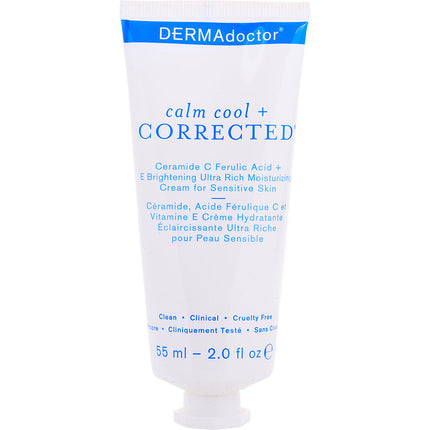 Ceramide C Ferulic Acid + E Brightening Ultra Rich Moisturizing Cream For Sensitive Skin --55ml/2 Oz
