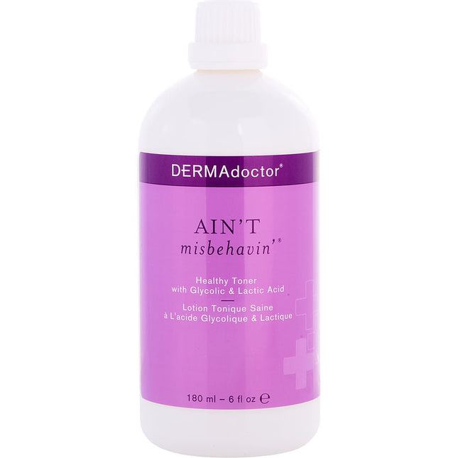 Ain't Misbehavin' Healthy Toner With Glycolic & Lactic Acid --180ml/6oz