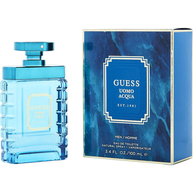 Guess Uomo Acqua By Guess Edt Spray 3.4 Oz Guess