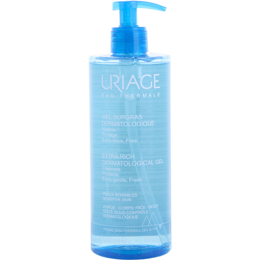 Uriage Extra-Rich Dermatalogical Gel For Sensitive Skin 500ml/17oz