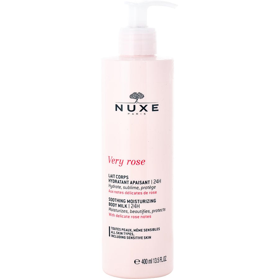 Very Rose Soothing Moisturising Body Milk --400ml/13.5oz Nuxe
