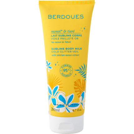 Berdoues Monoi & Tiare By Berdoues Sublime Body Milk 6.76 Oz
