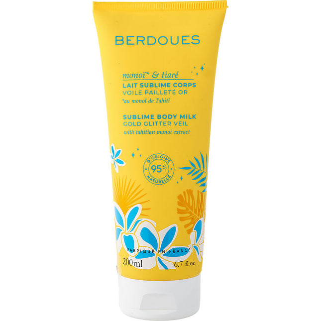 Berdoues Monoi & Tiare By Berdoues Sublime Body Milk 6.76 Oz