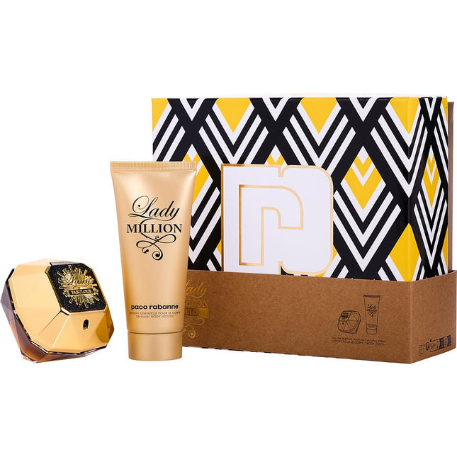 Paco Rabanne Gift Set Paco Rabanne Lady Million Fabulous By Paco Rabanne