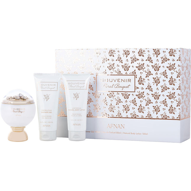 Afnan Perfumes Gift Set Afnan Souvenir Floral Bouquet By Afnan Perfumes