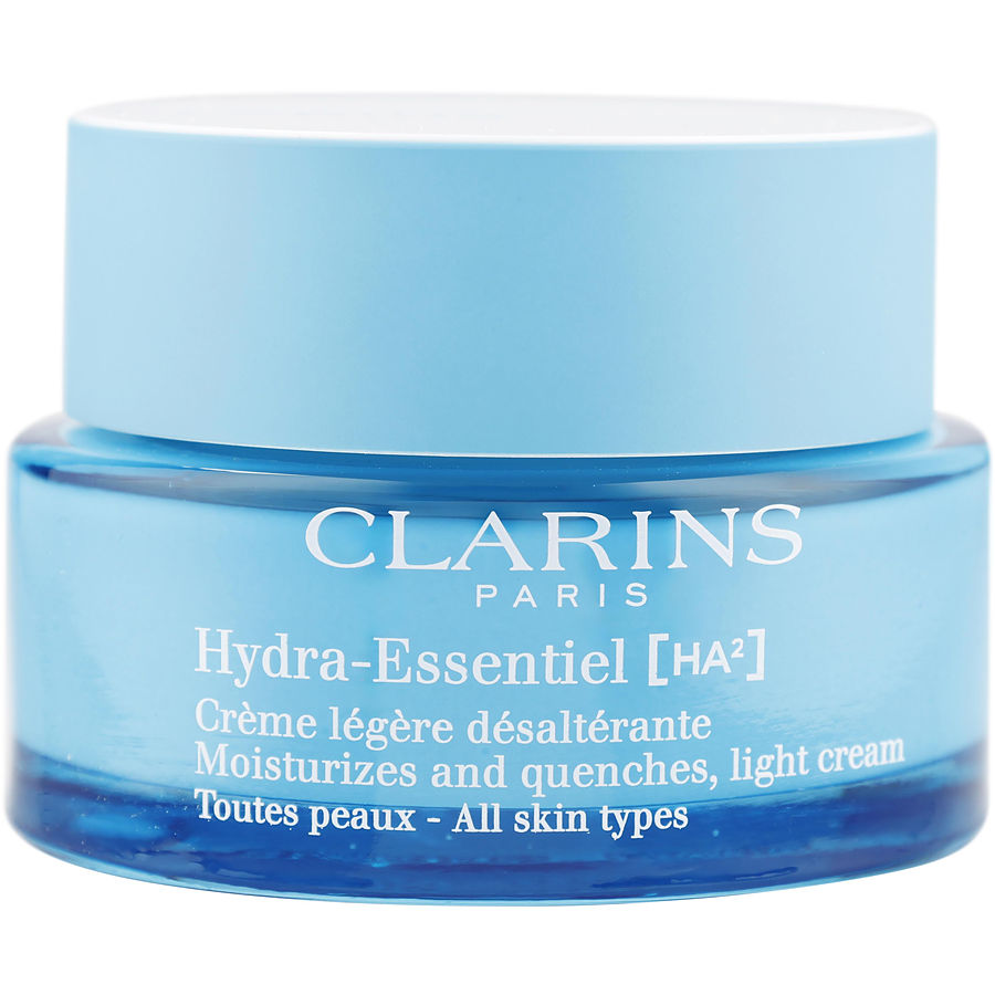 Clarins Hydra-Essentiel [Ha²] Moisturizes And Quenches, Light Cream (All Skin Types) 50ml/1.6oz