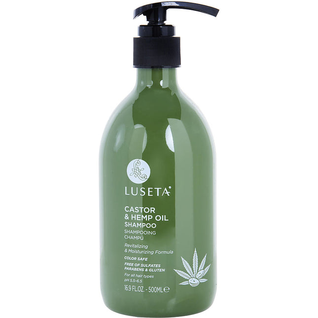 Luseta Castor & Hemp Oil Shampoo 16.9 oz