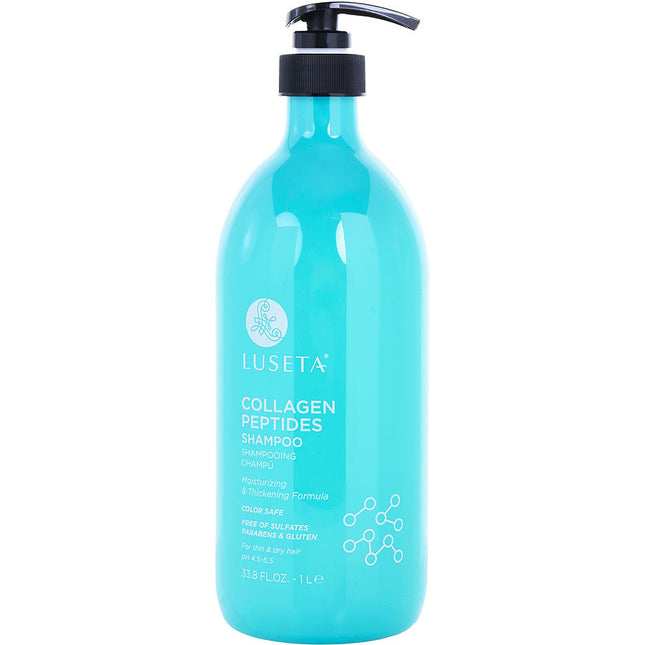 Collagen Peptides Shampoo 33.8 Oz Luseta