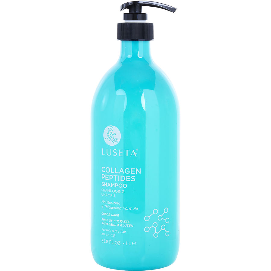 Collagen Peptides Shampoo 33.8 Oz Luseta