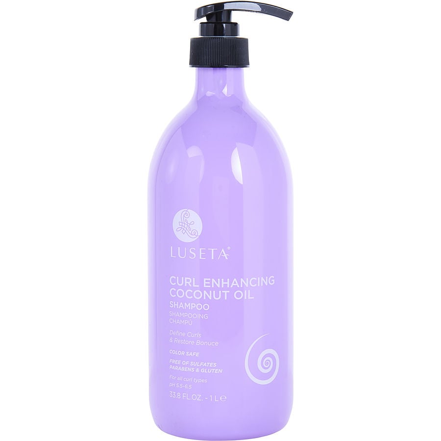 Curl Enhancing Coconut Oil Shampoo 33.8 Oz Luseta