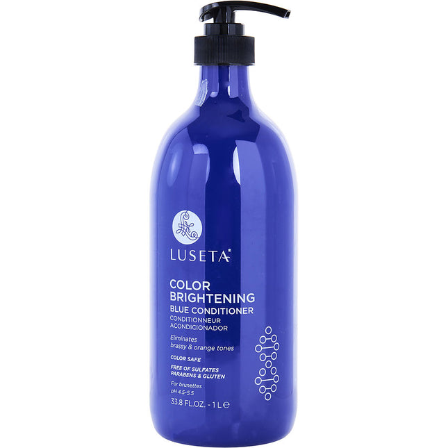 Color Brightening Blue Conditioner 33.8 Oz Luseta
