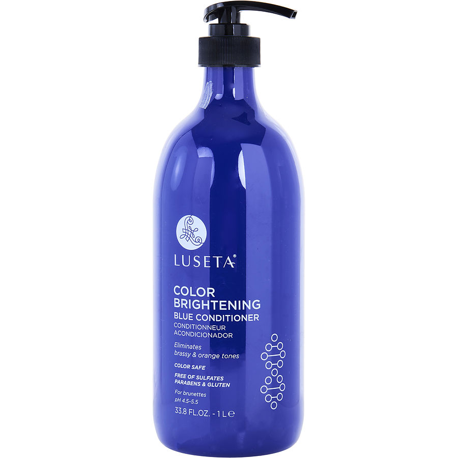 Color Brightening Blue Conditioner 33.8 Oz Luseta