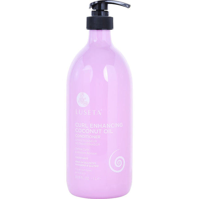 Curl Enhancing Coconut Oil Conditioner 33.8 Oz Luseta