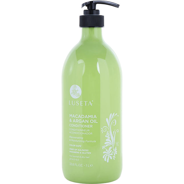 Macadamia & Argan Oil Conditioner 33.8 Oz Luseta