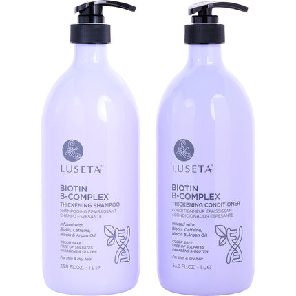 Biotin B-complex Thickening Shampoo And Conditioner Set 33.8 Oz