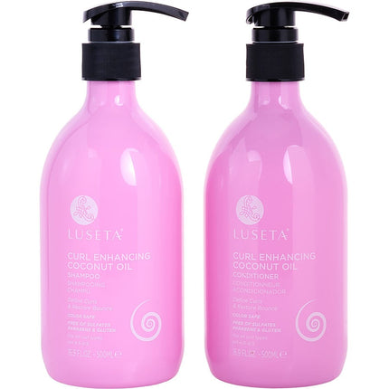 Curl Enhancing Coconut Oil Shampoo And Conditioner Set 16.9 Oz