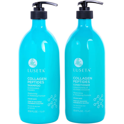Collagen Peptides Shampoo And Conditioner Set 33.8 Oz