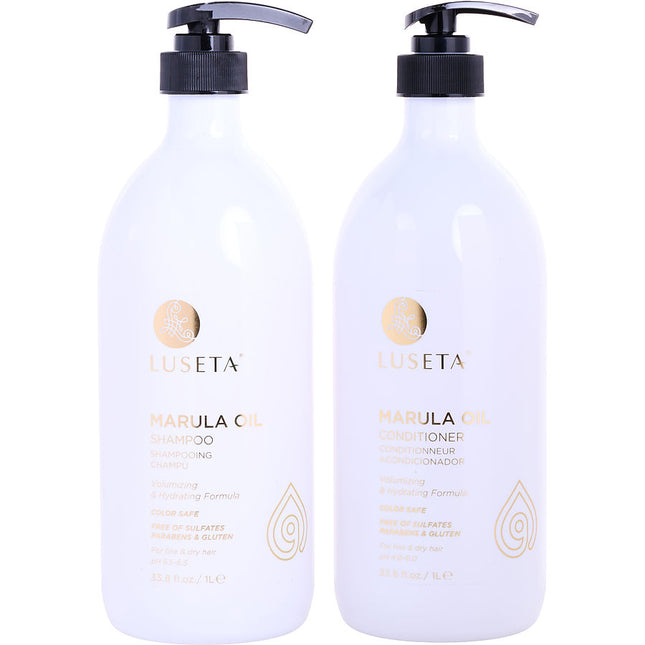 Marula Oil Shampoo And Conditioner Set 33.8 Oz Luseta