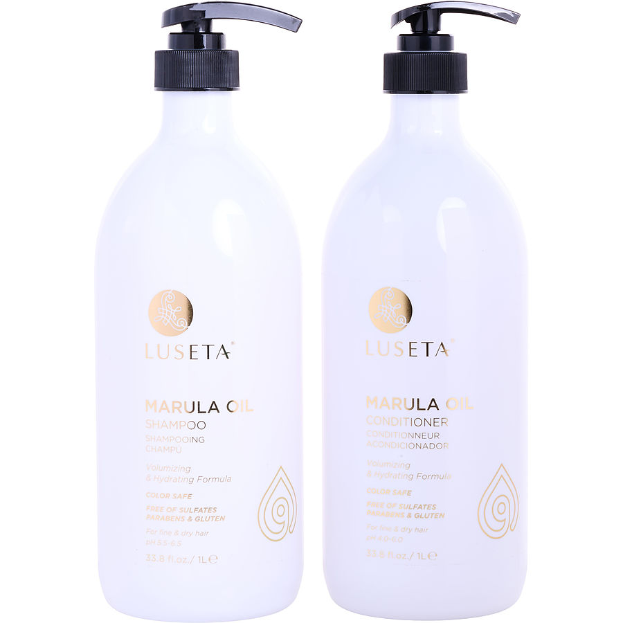 Marula Oil Shampoo And Conditioner Set 33.8 Oz Luseta