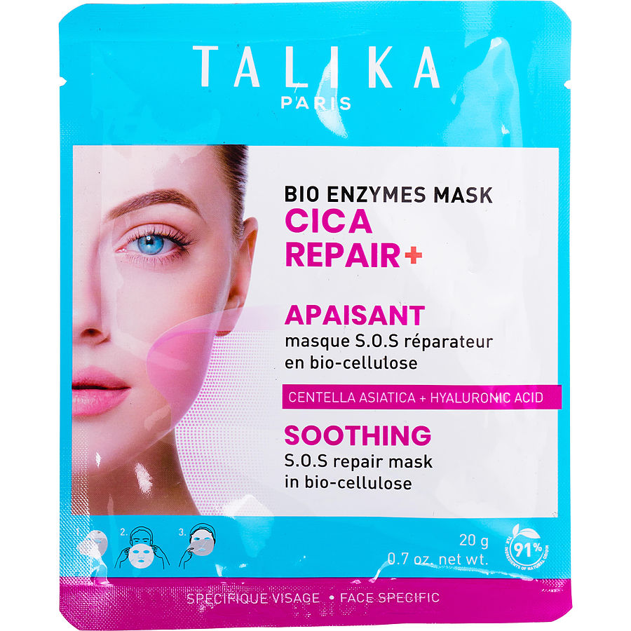 Talika Bio Enzymes Cica Repair+ Soothing Mask 20g/0.7oz