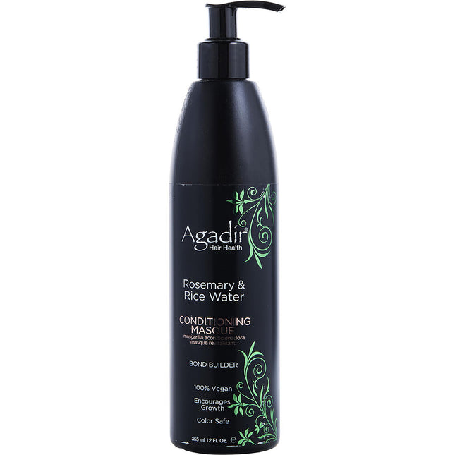 Agadir Rosemary & Rice Water Conditioning Masque 12 oz