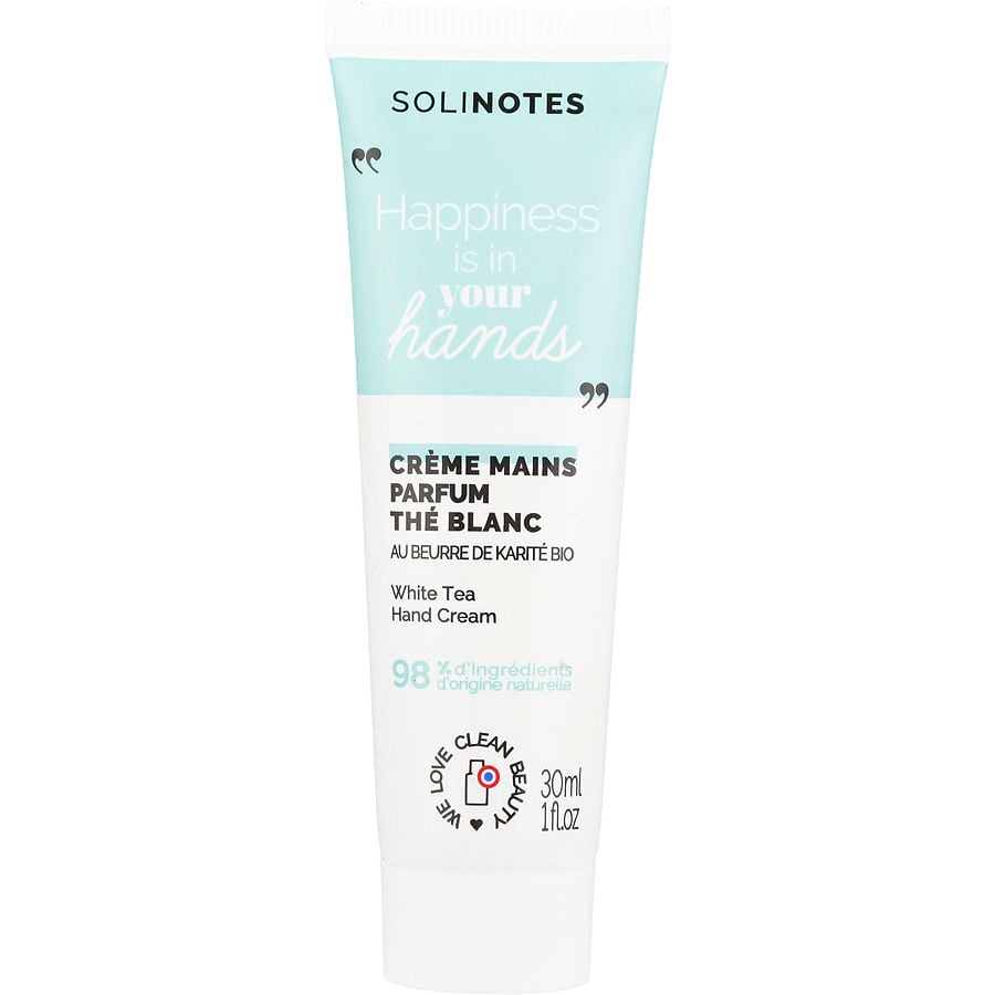 Solinotes White Tea By Solinotes Hand Cream 1 Oz Solinotes
